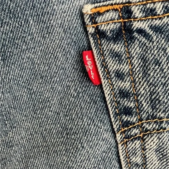 Levi’s 505 cut off jean shorts size 30 - Picture 6 of 12